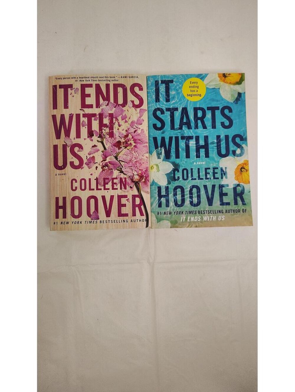 Colleen Hoover 2 Book Set It Ends With Us + It Starts With Us Atria Paperbacks